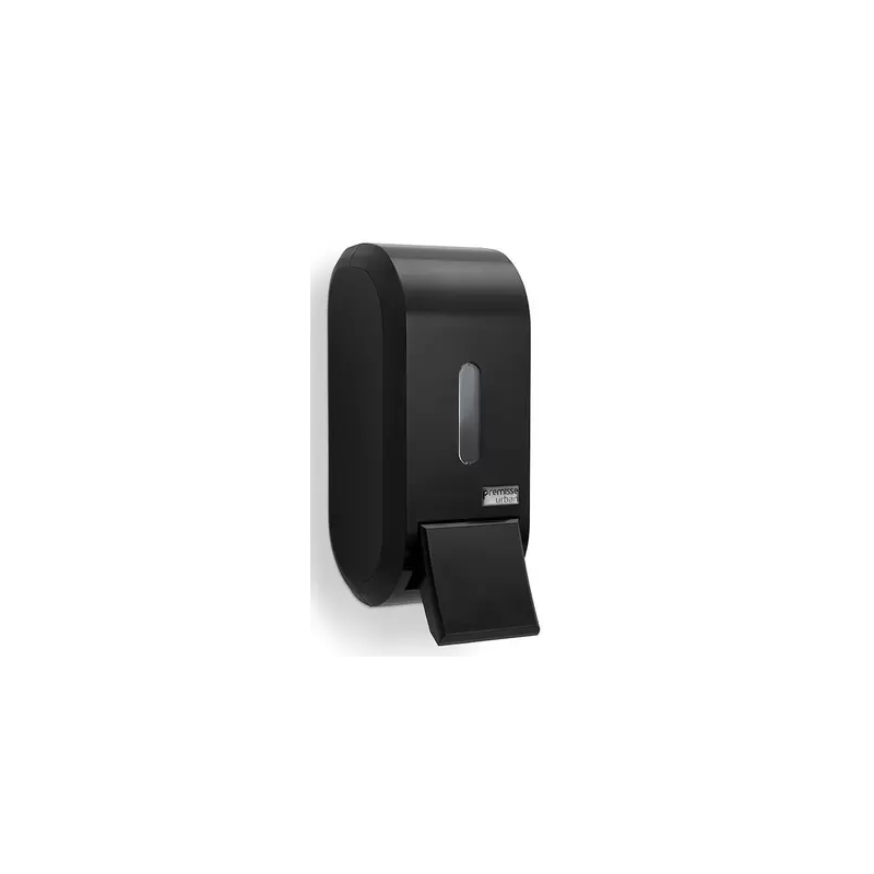 Foto DISPENSER URBAN COMPACTO 400ML SABONETE LÍQUIDO PRETA